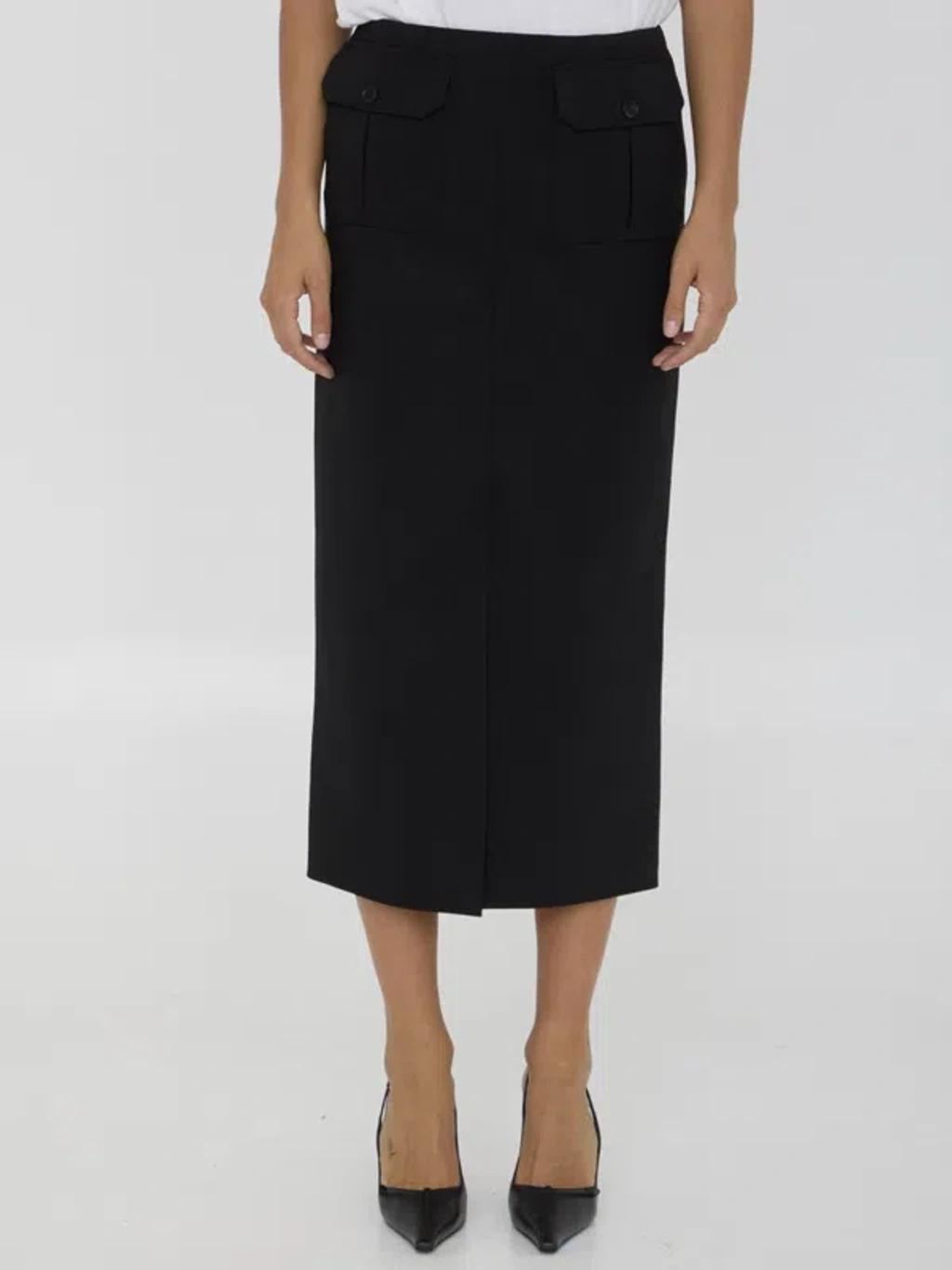 Midi Skirt In Black product image