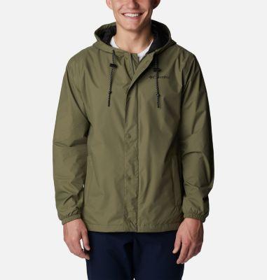 Columbia Mens Cedar Cliff Rain Jacket - Tall- Product Image