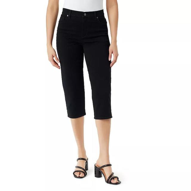 Petite Gloria Vanderbilt Amanda Capri Pants, Womens Product Image