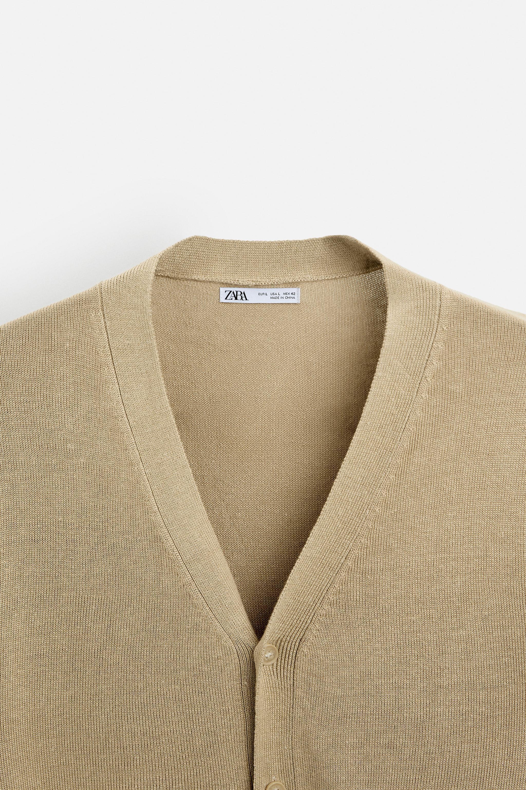 LINEN - VISCOSE CARDIGAN Product Image