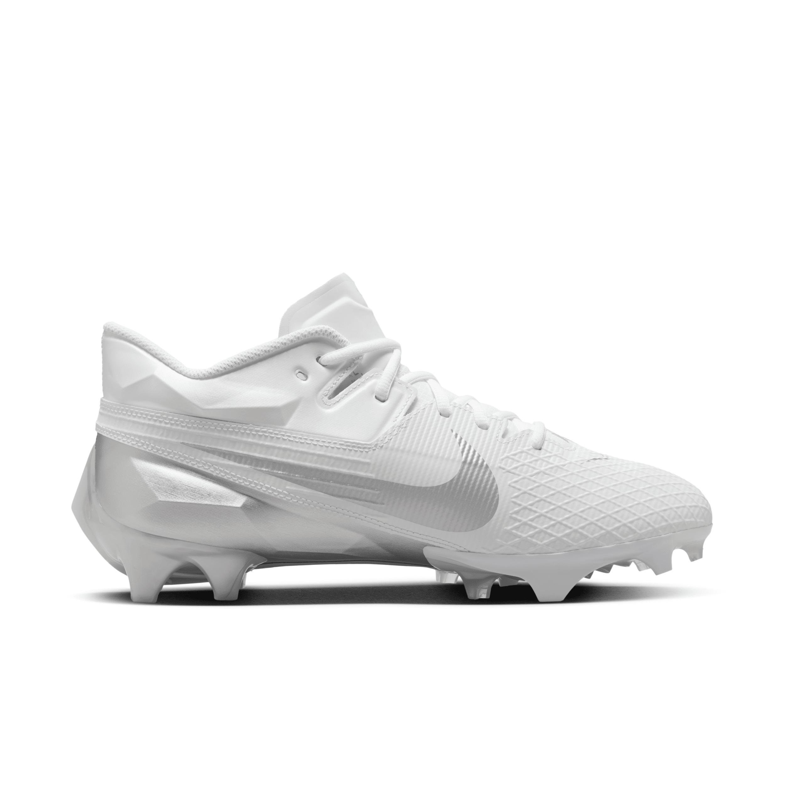 Nike Mens Vapor Edge Elite 360 2 - Football Shoes White/Metallic Silver/Pure Platinum Product Image