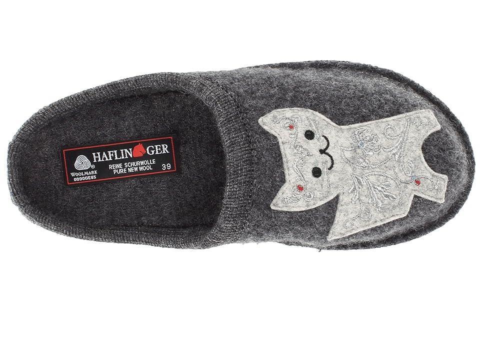 Haflinger Lizzy (Grey) Women's Slippers Product Image