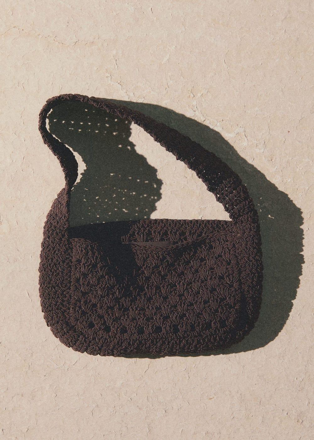 MANGO - Crochet handbag - One size - Women Product Image