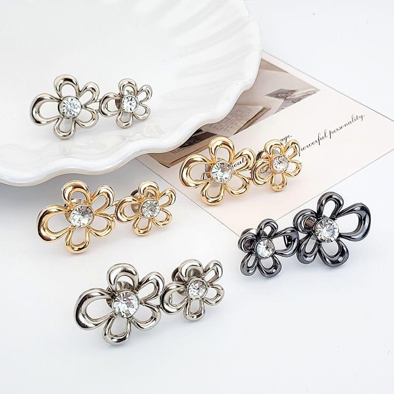 Flower Rhinestone Waist Adjuster Product Image