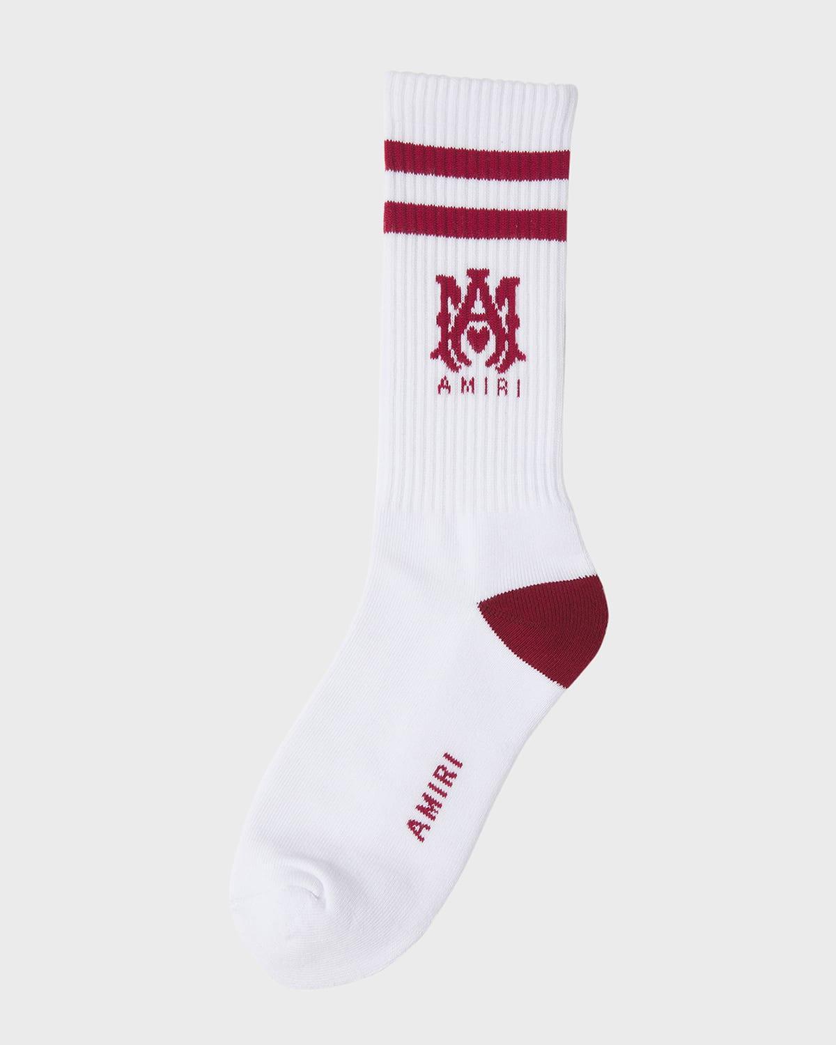 Men's MA Stripe Crew Socks Product Image