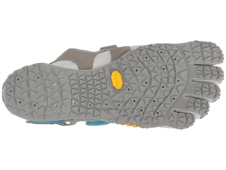 Vibram FiveFingers V-Aqua (Grey/Blue) Women's Shoes Product Image