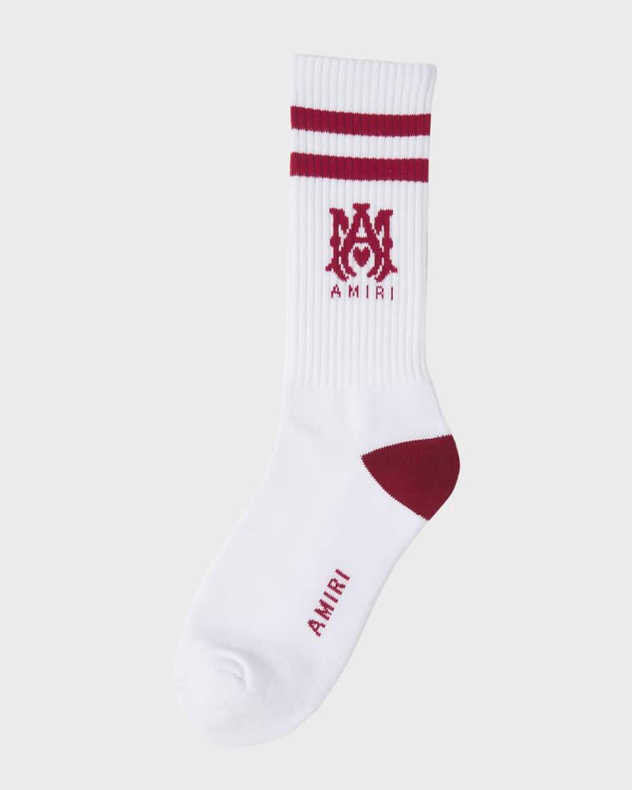 Mens MA Stripe Crew Socks Product Image