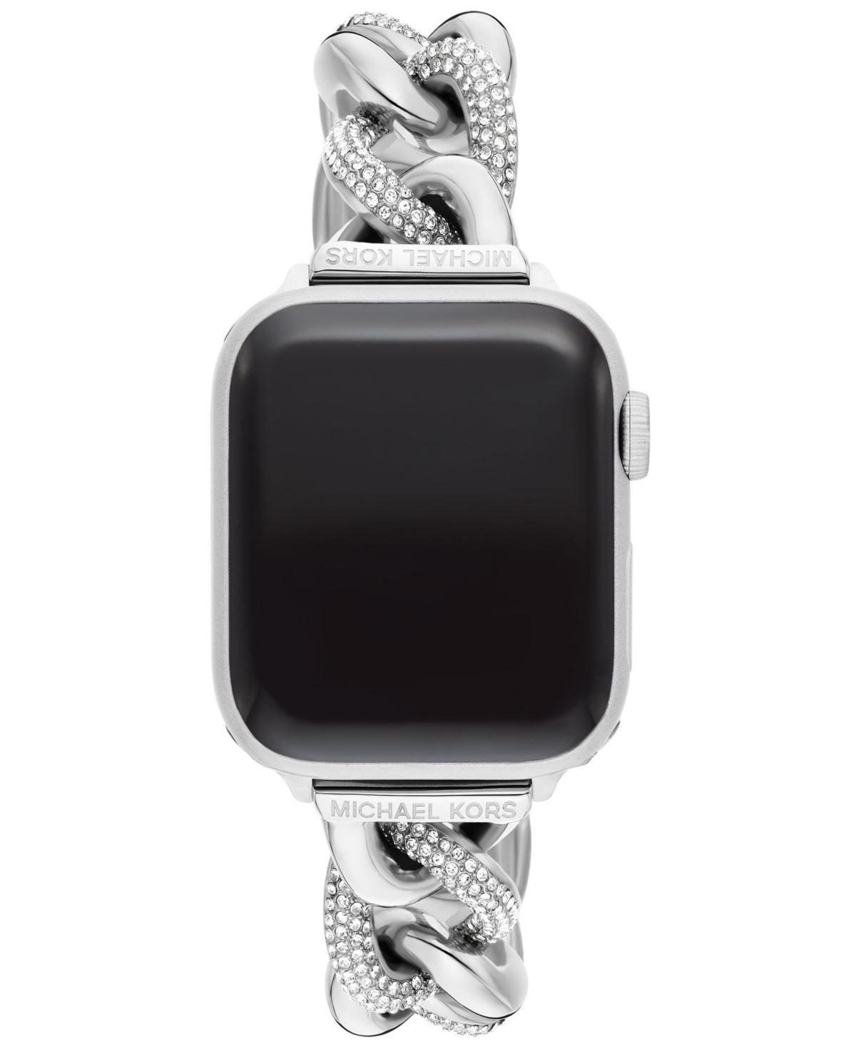 Michael Kors Apple Watch Pave Stainless Steel Bracelet Band, 38-49mm Product Image