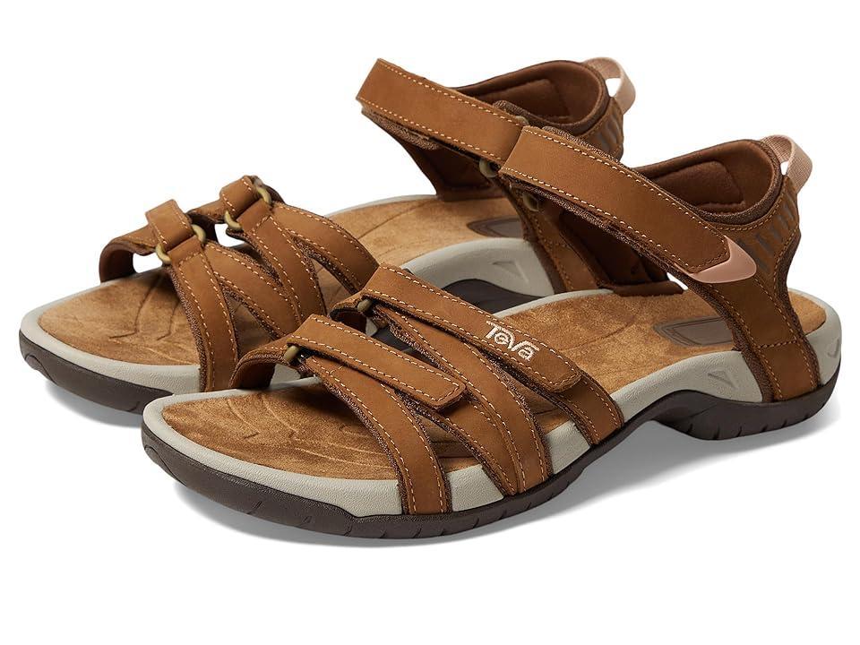 Teva Tirra Leather (Honey ) Women's Sandals Product Image