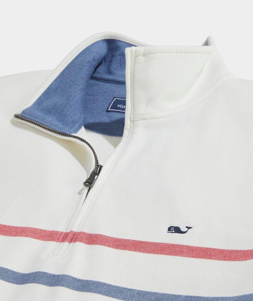 Breton Stripe Saltwater Quarter-Zip Product Image