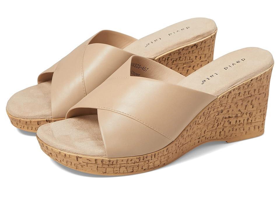 David Tate Perfect (Linen Nappa Leather) Women's Sandals Product Image