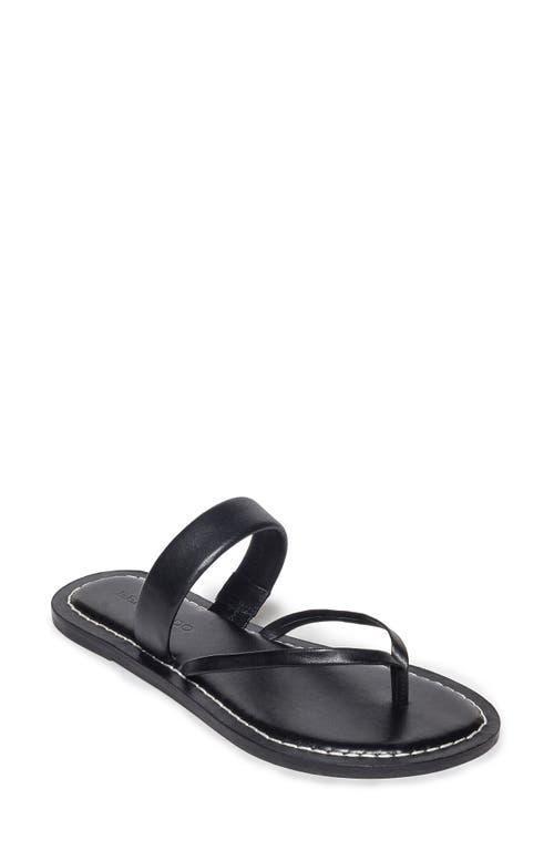 Calfskin Flat Thong Slide Sandals Product Image