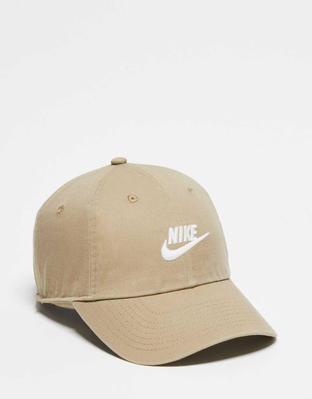 Nike Futura logo cap in khaki Product Image