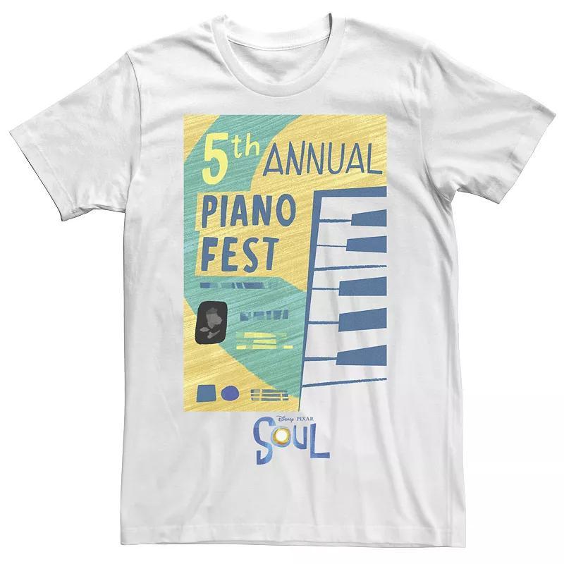 Disney / Pixars Soul Mens 5th Annual Piano Fest Poster Tee Product Image