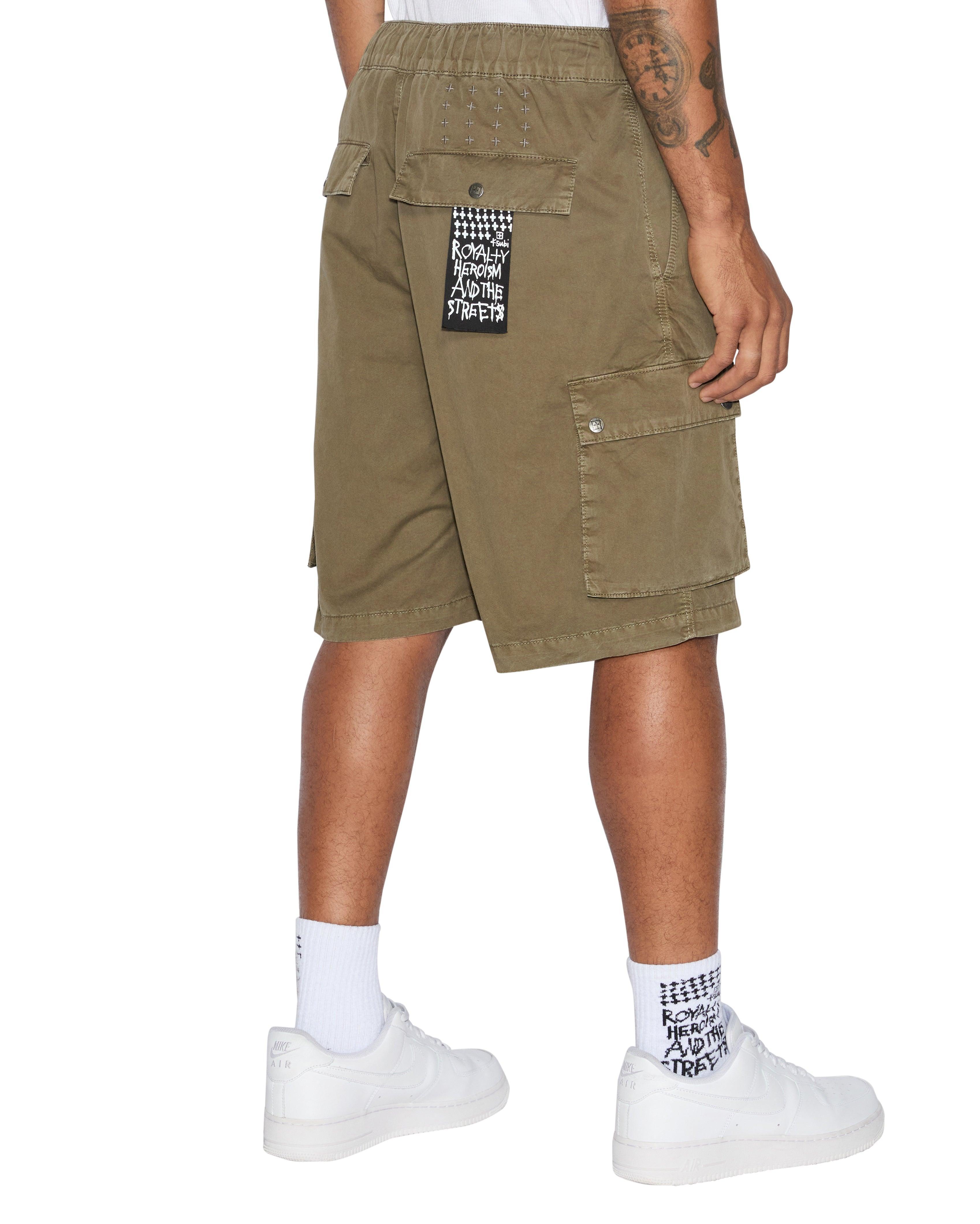 KRUSH CARGO SHORT ARMY FADE Male Product Image