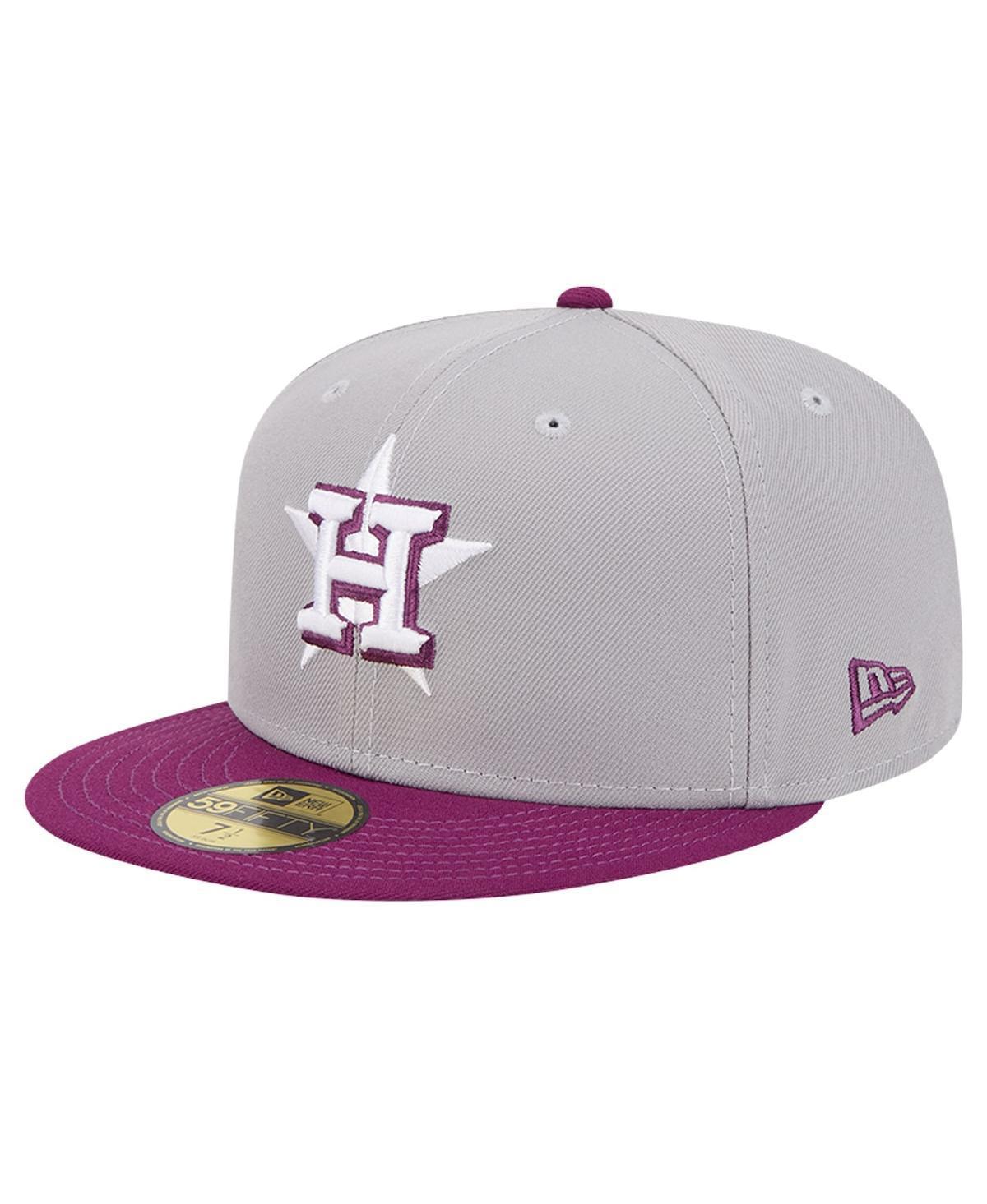 New Era Mens Houston Astros Two-Tone Color Pack 59FIFTY Fitted Hat - Brown Product Image