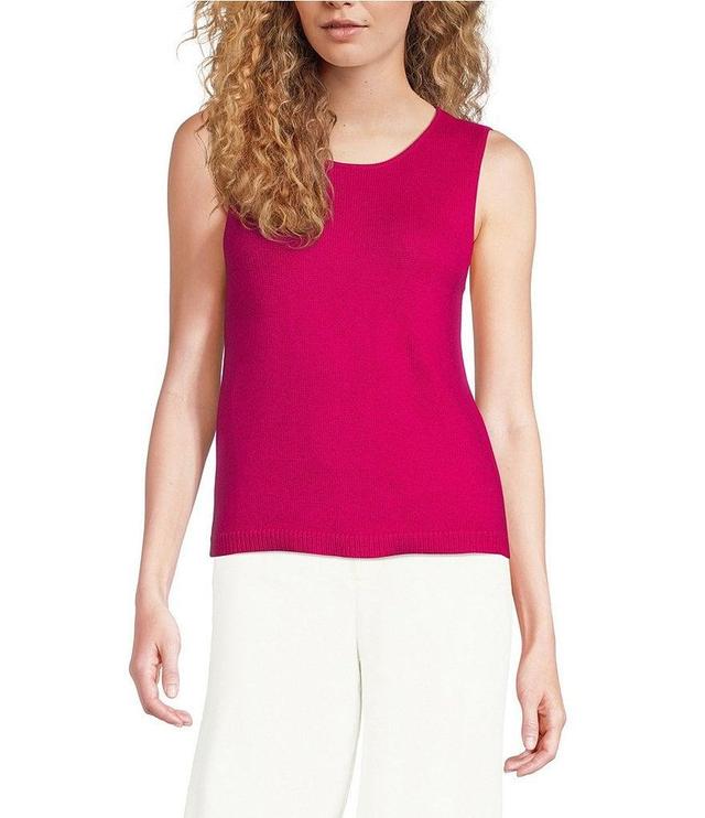 Lilly Pulitzer Amila Knit Crew Neck Sleeveless Sweater Product Image