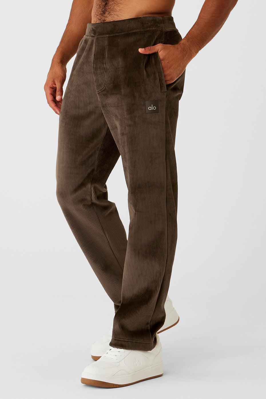 Velour Baller Pant - Espresso Product Image