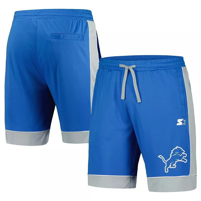 Mens Starter /Silver Detroit Lions Fan Favorite Fashion Shorts Product Image