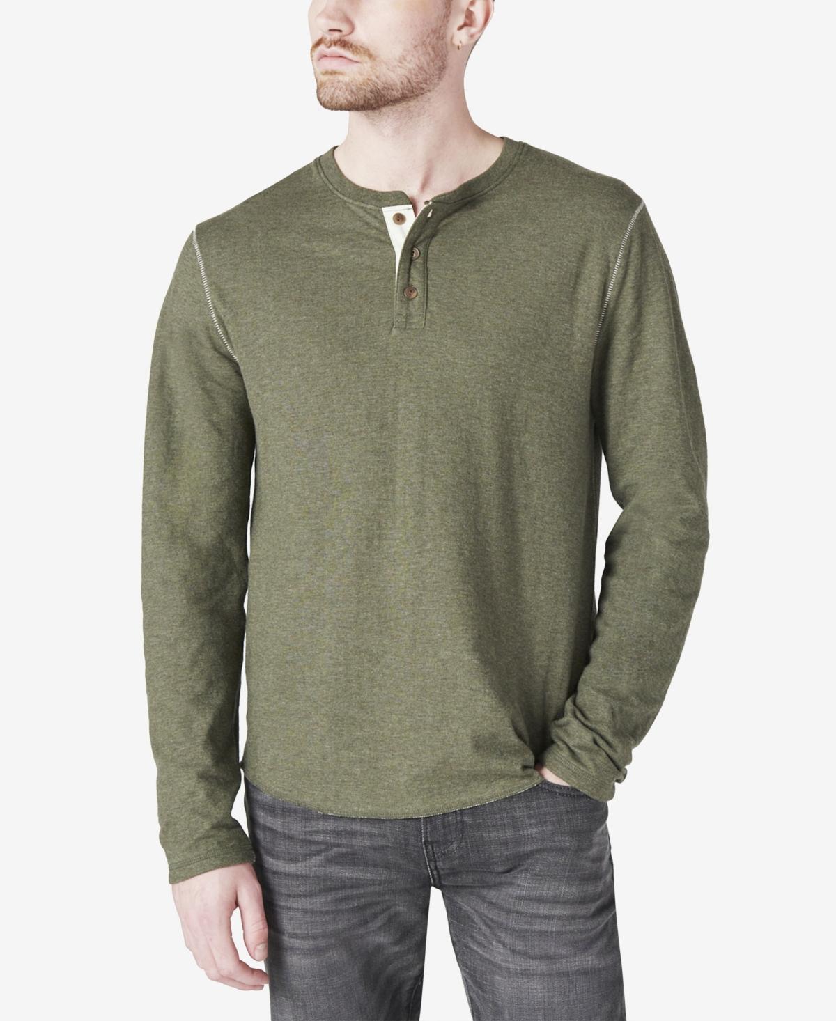 Lucky Brand Duofold Cotton Henley Product Image