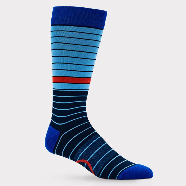 MIXED STRIPE CREW SOCK Product Image