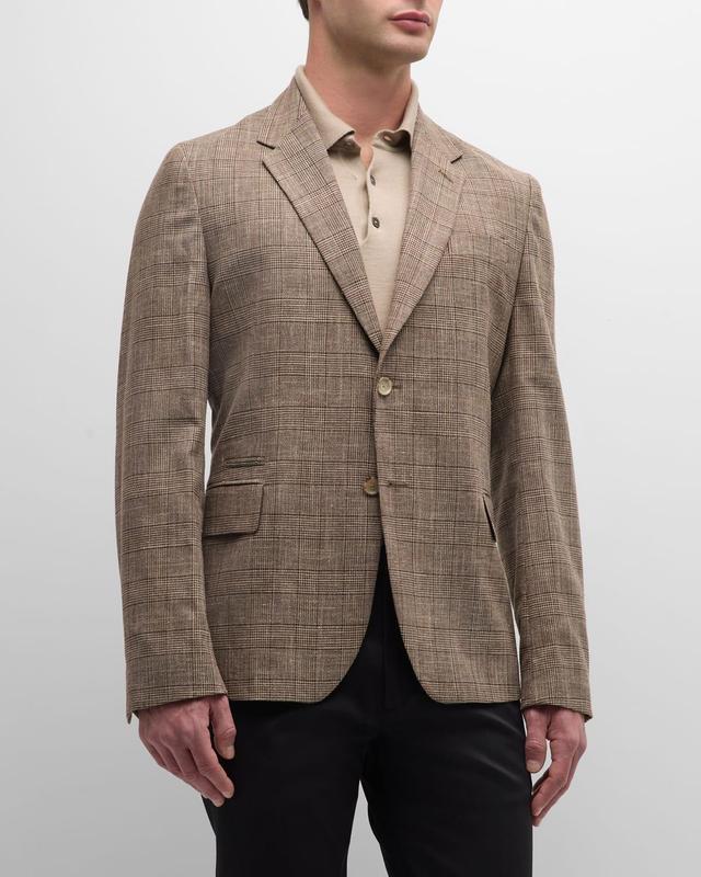 Mens Glen Check Two-Button Sport Coat Product Image