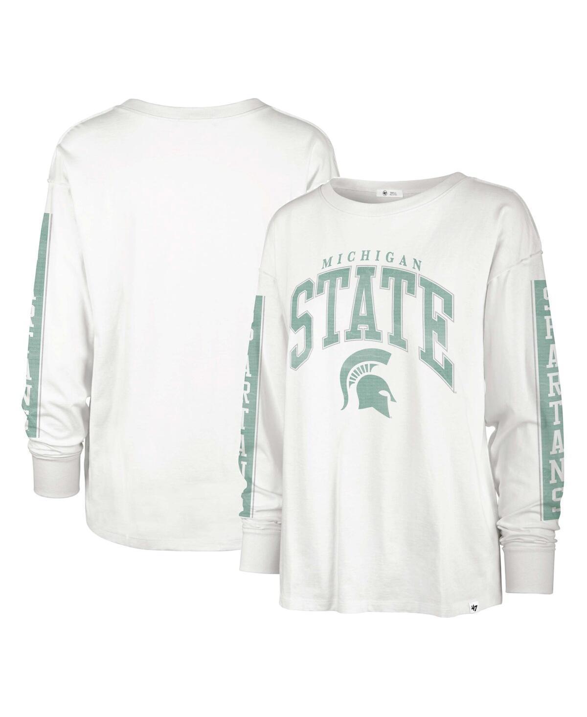 Womens 47 Michigan State Spartans Statement SOA 3-Hit Long Sleeve T-Shirt Product Image