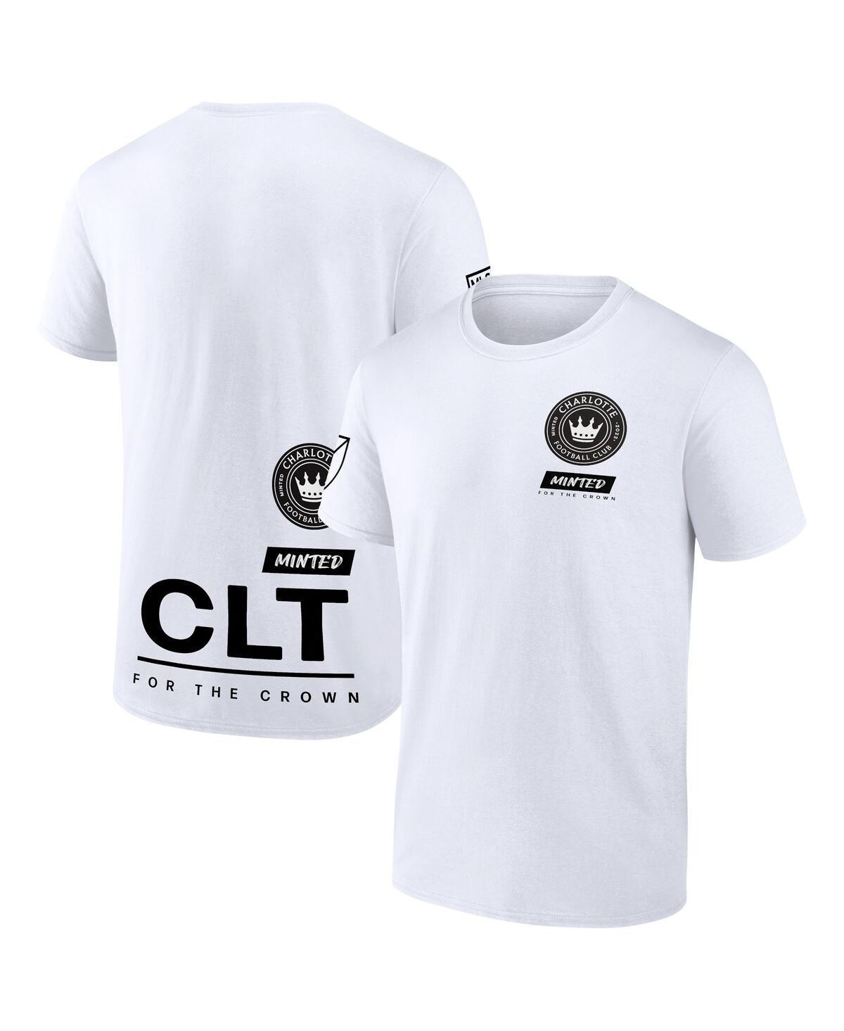 Mens Fanatics White Charlotte Fc Team Success T-shirt Product Image