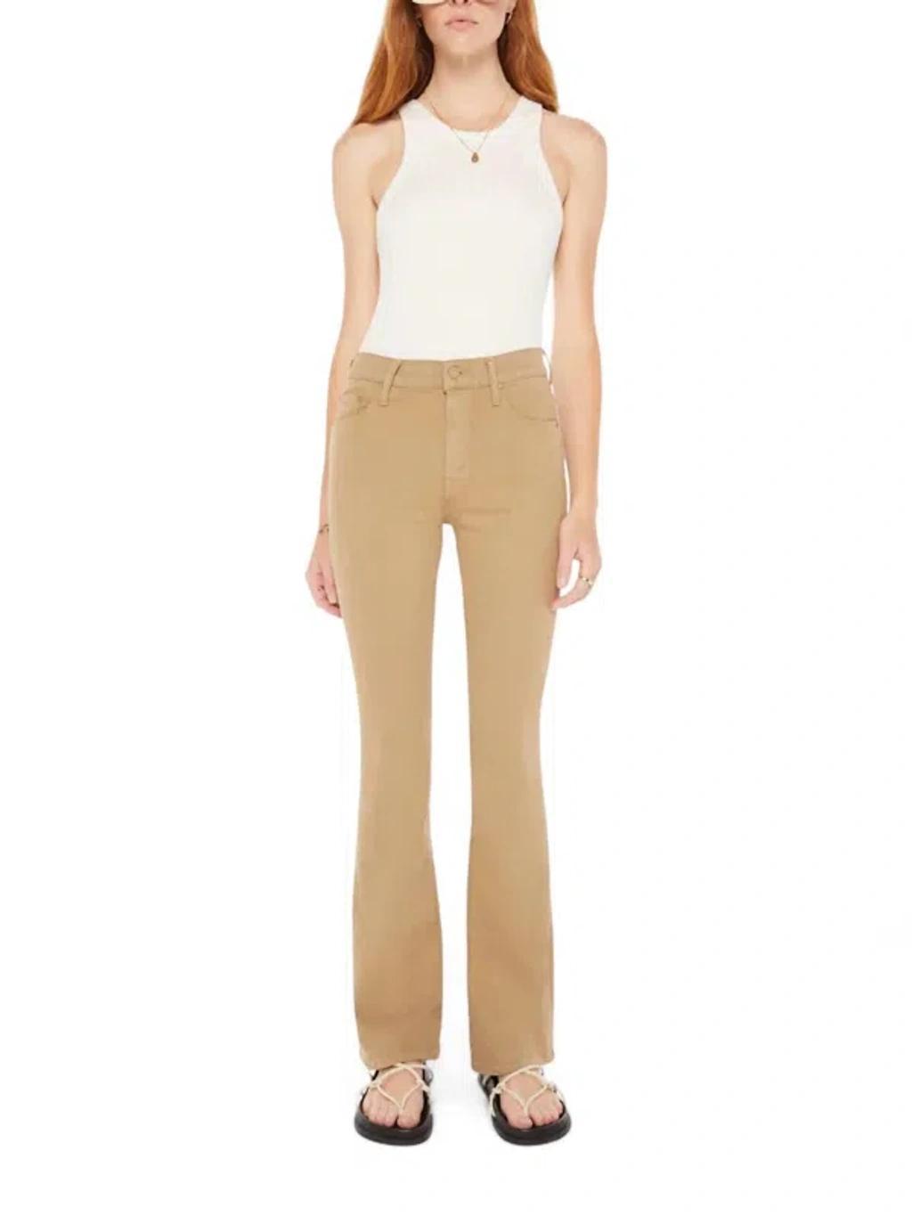 Weekender Mid Rise Jeans In Prairie Sand In Brown Product Image