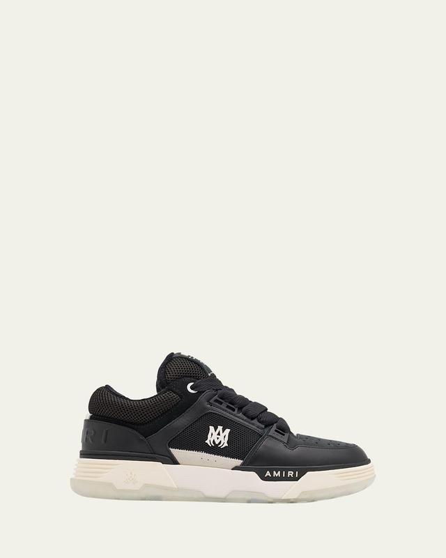 Mens MA-1 Leather & Mesh Low-Top Sneakers Product Image