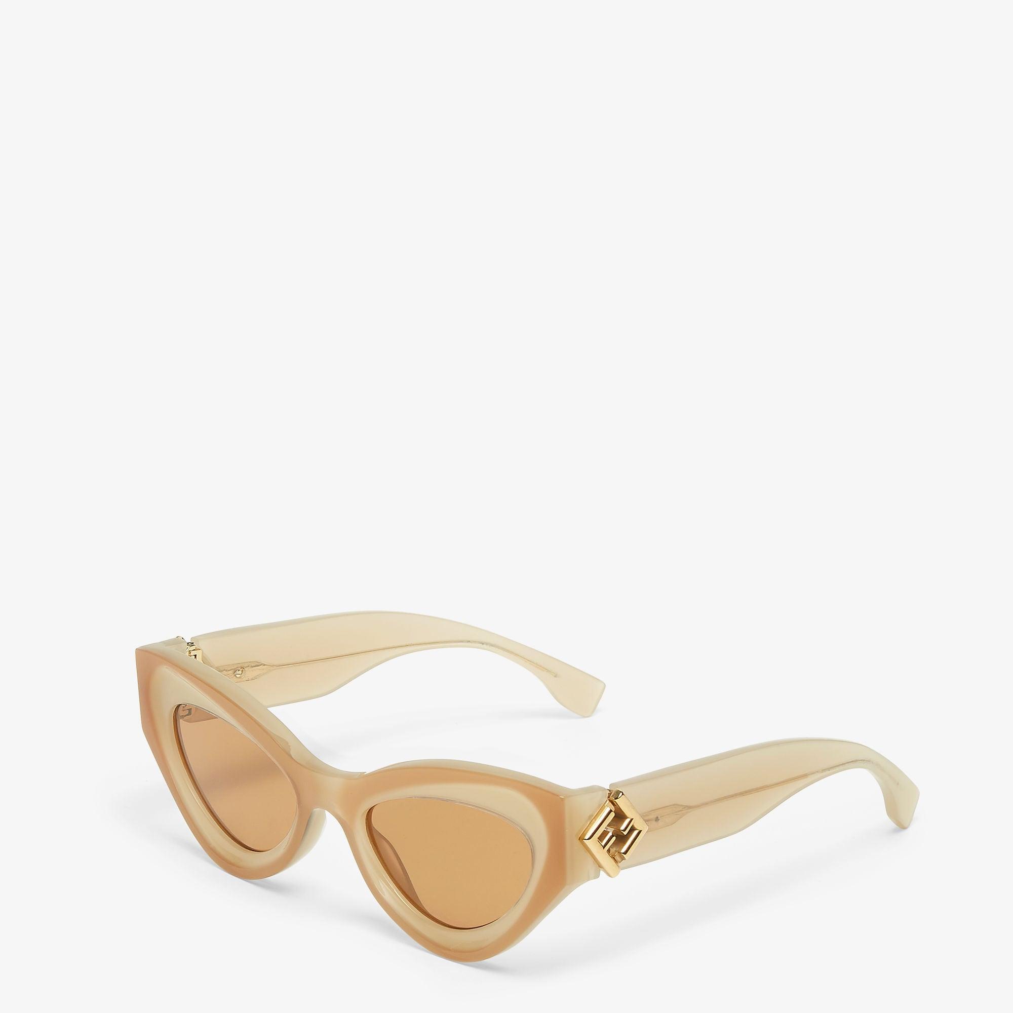 FF DiamondsBeige acetate sunglasses Product Image