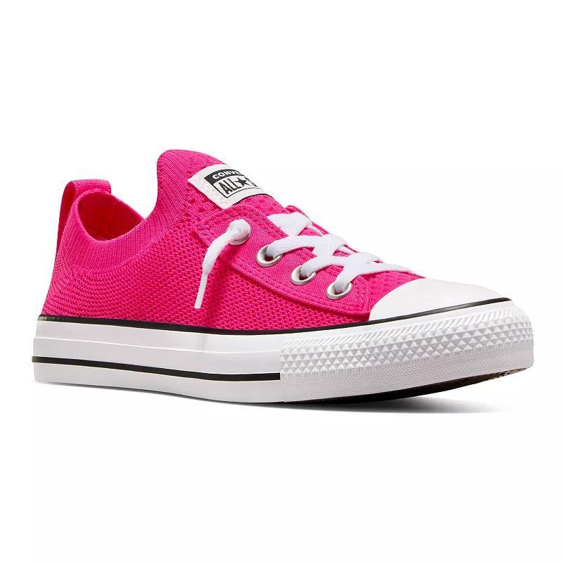 Converse Chuck Taylor All Star Shoreline Knit Womens Slip-On Shoes Chaos Pink Product Image