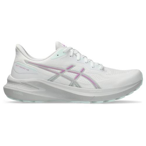 ASICS Womens ASICS GT-1000 13 - Womens Running Shoes White/Lavender Product Image