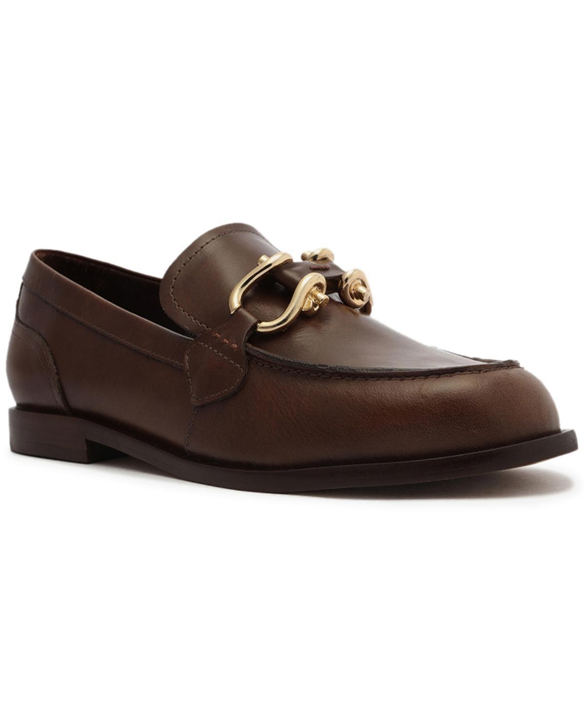 Arezzo Womens Caroline Round Toe Loafers Product Image