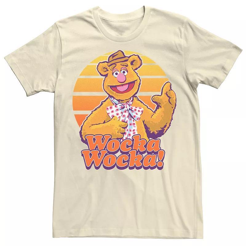 Mens Disney The Muppets Fozzie Bear Wocka Wocka Portrait Tee Product Image