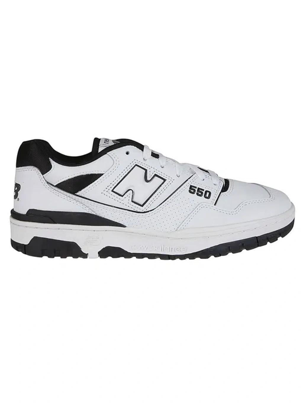 NEW BALANCE 550 Man Sneakers White Size 12 Soft Leather Product Image