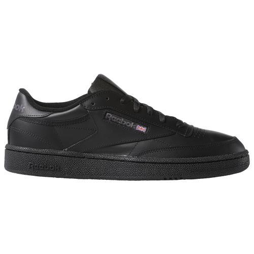 Reebok Mens Club C 85 - Shoes Black/Charcoal Product Image