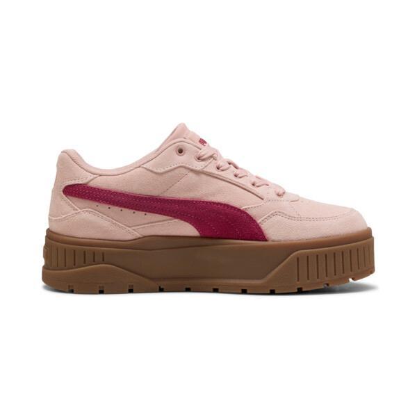 PUMA Karmen II Idol Suede Sneakers Women in Rose Quartz/Port Product Image