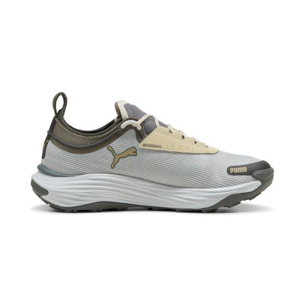 PUMA SEASONS Voyage NITROâ¢ 3 Men's Trail Running Shoes in Cool Light Grey/Desert Dust/Shadow Grey Product Image