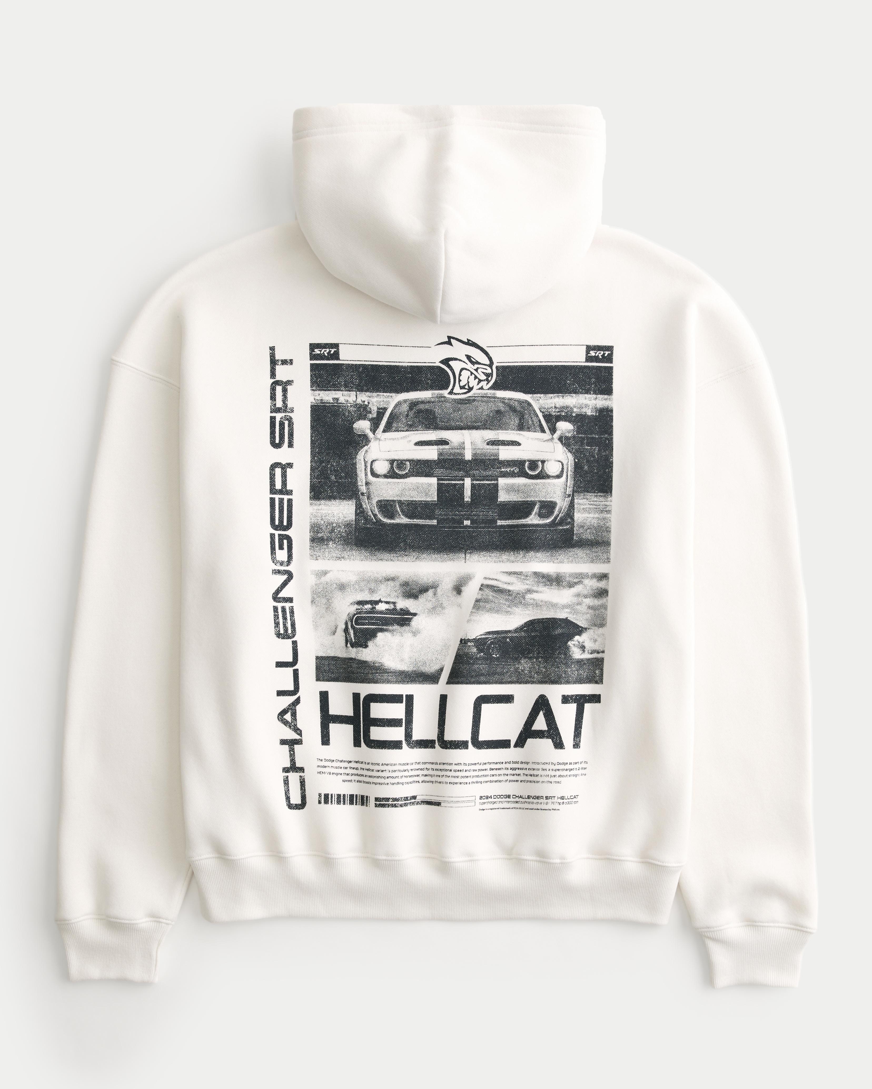 Boxy Dodge Viper Graphic Hoodie Product Image