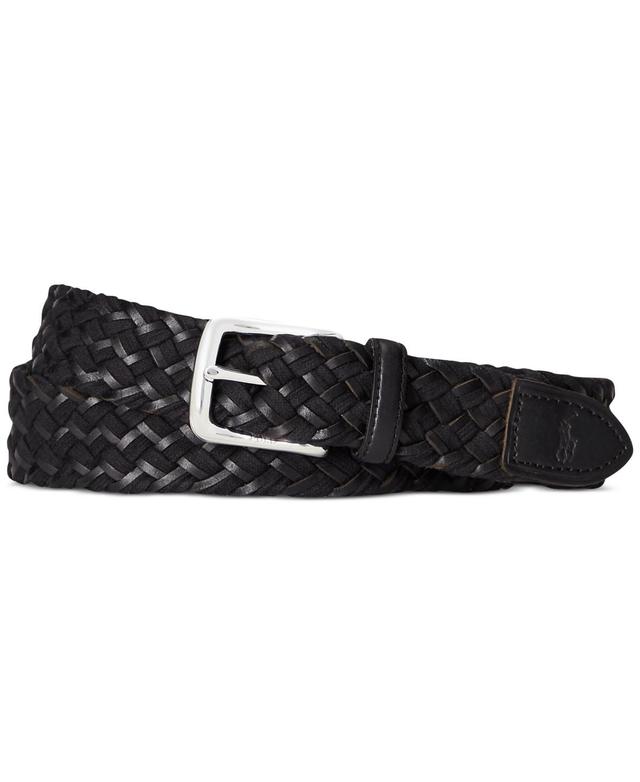 Mens Westend Braided Leather Belt Product Image