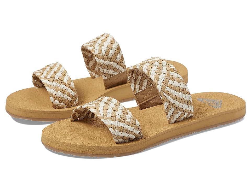 Roxy Porto Slide (Natural) Women's Shoes Product Image