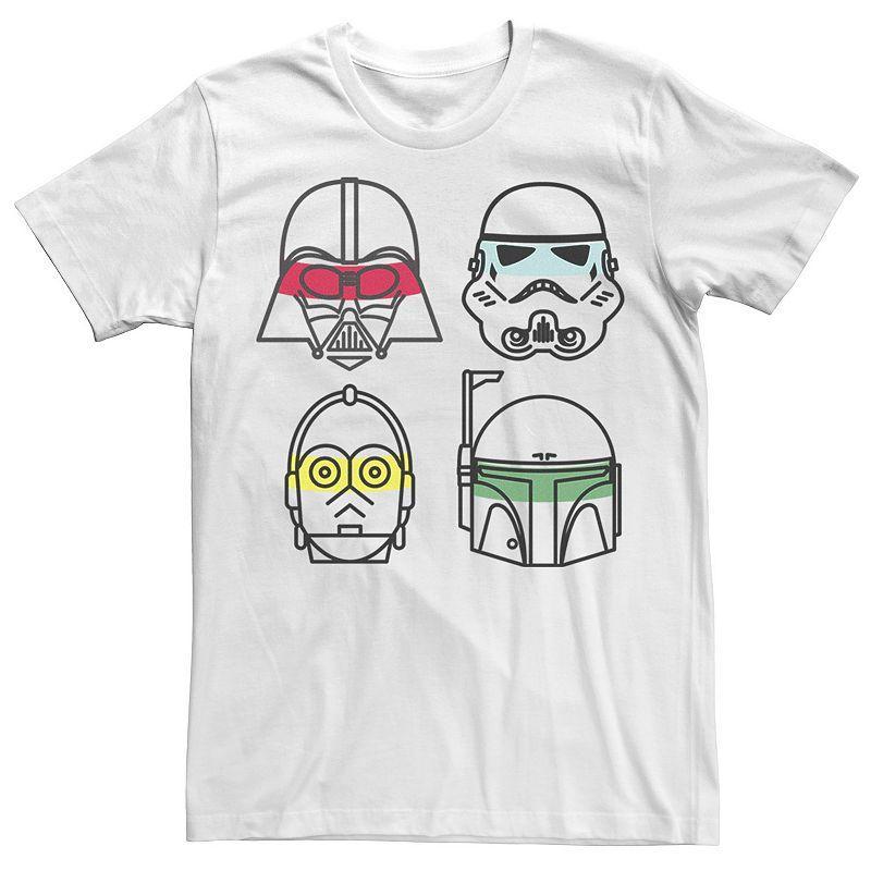 Mens Star Wars X-Wing Spiders Tee White Product Image