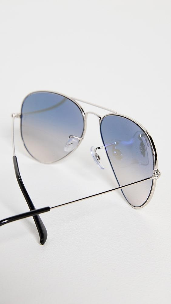 Ray-Ban Aviator Sunglasses | Shopbop Product Image