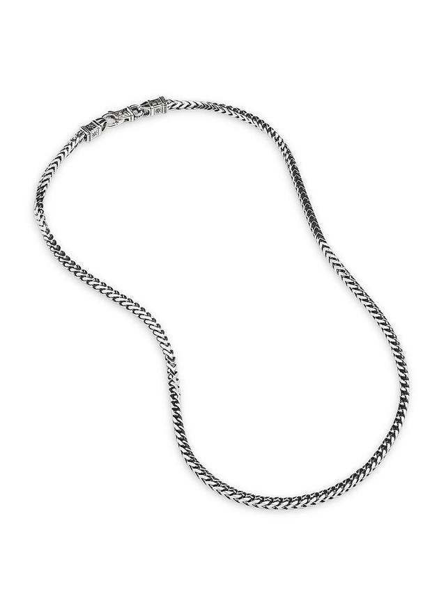 Womens Woven Sterling Silver Chain Product Image