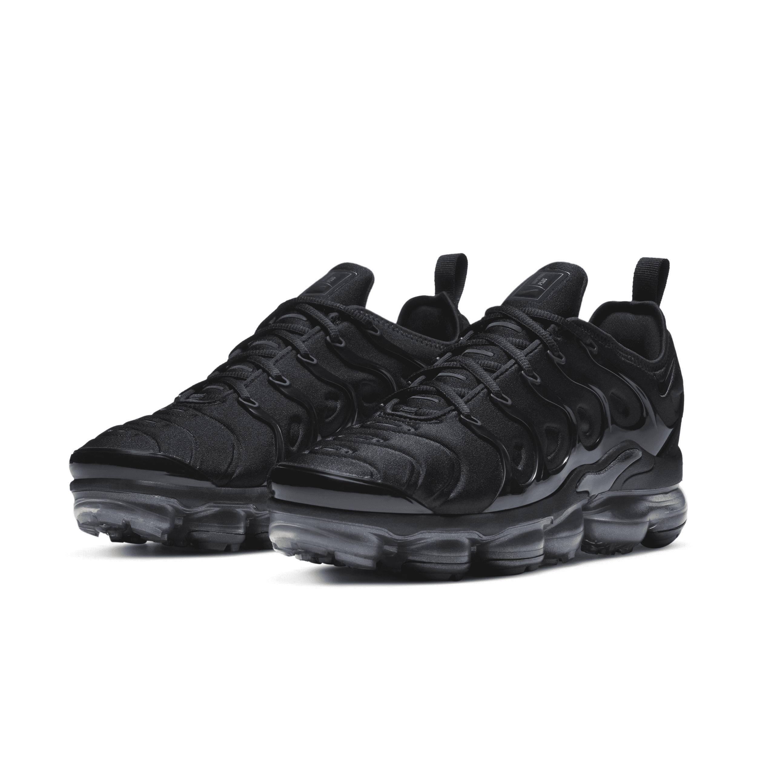 Nike Womens Nike Air Vapormax Plus - Womens Shoes Black/Black Product Image