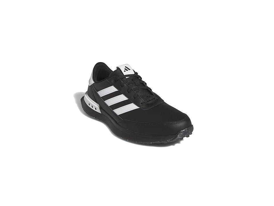 adidas Golf S2G 24 Leather Spikeless Golf Shoes (Coreblack/Greyfour/Ironmet) Men's Shoes Product Image