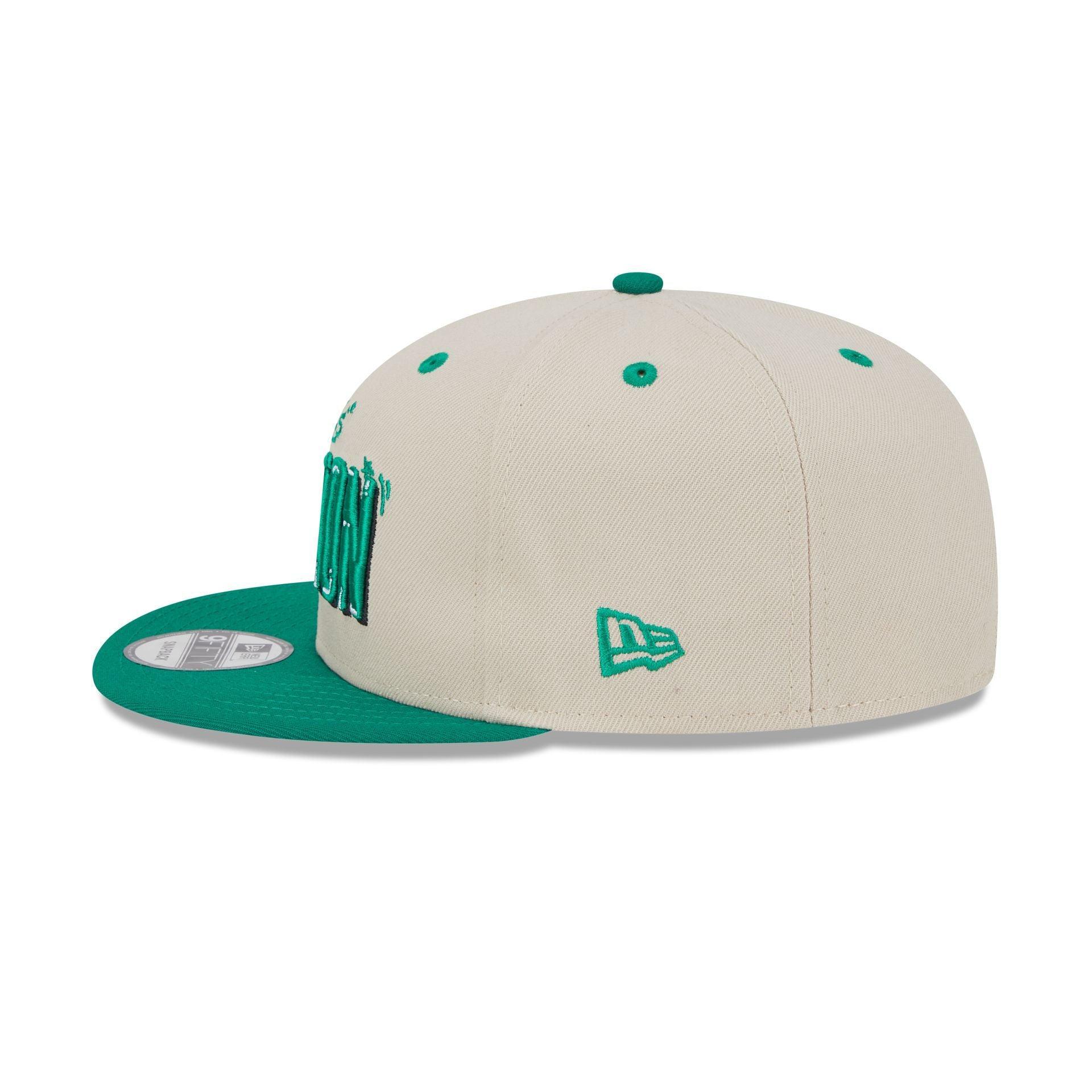 Boston Celtics Team Art 9FIFTY Snapback Hat Male Product Image