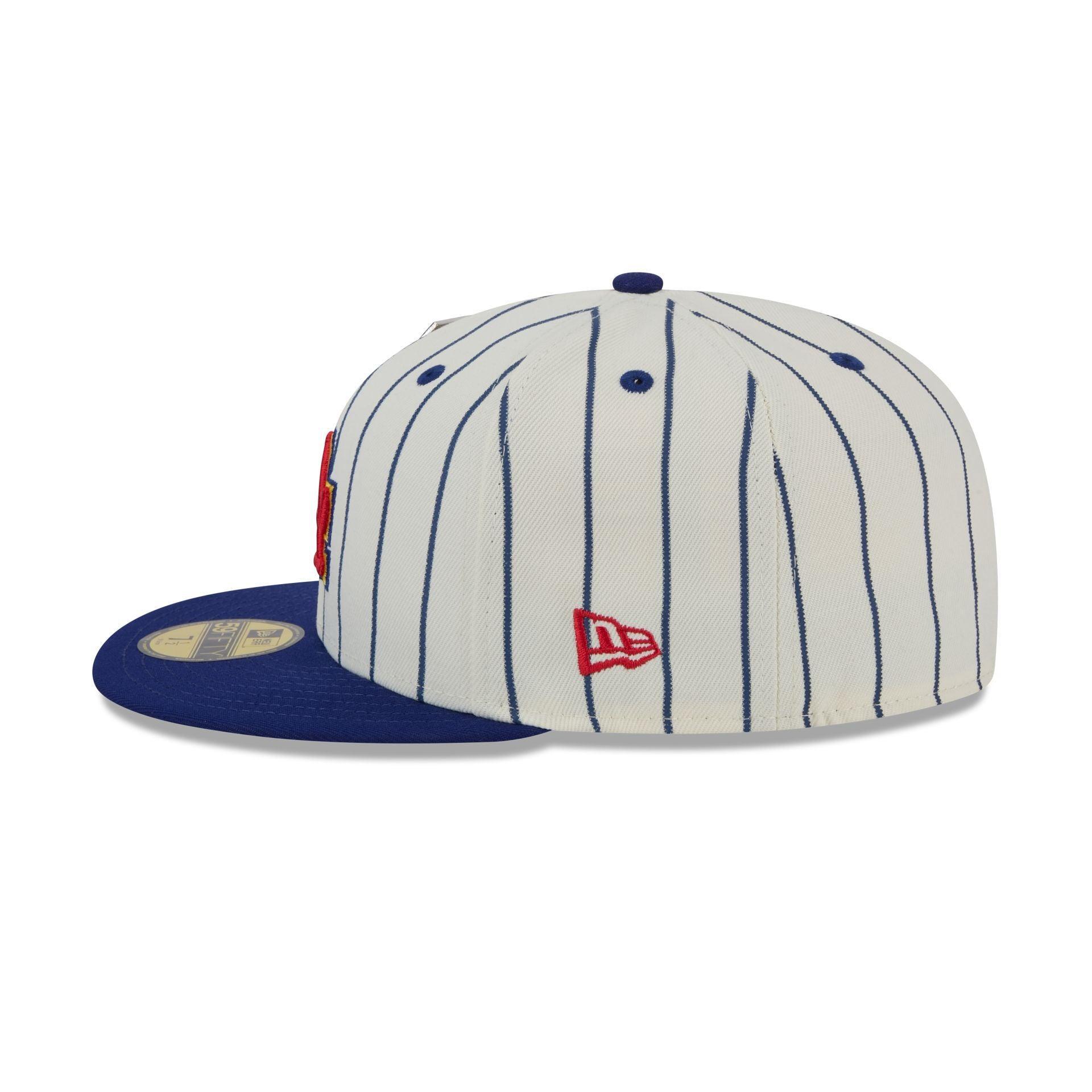 Big League Chew X Los Angeles Dodgers Pinstripe 59FIFTY Fitted Hat Male Product Image