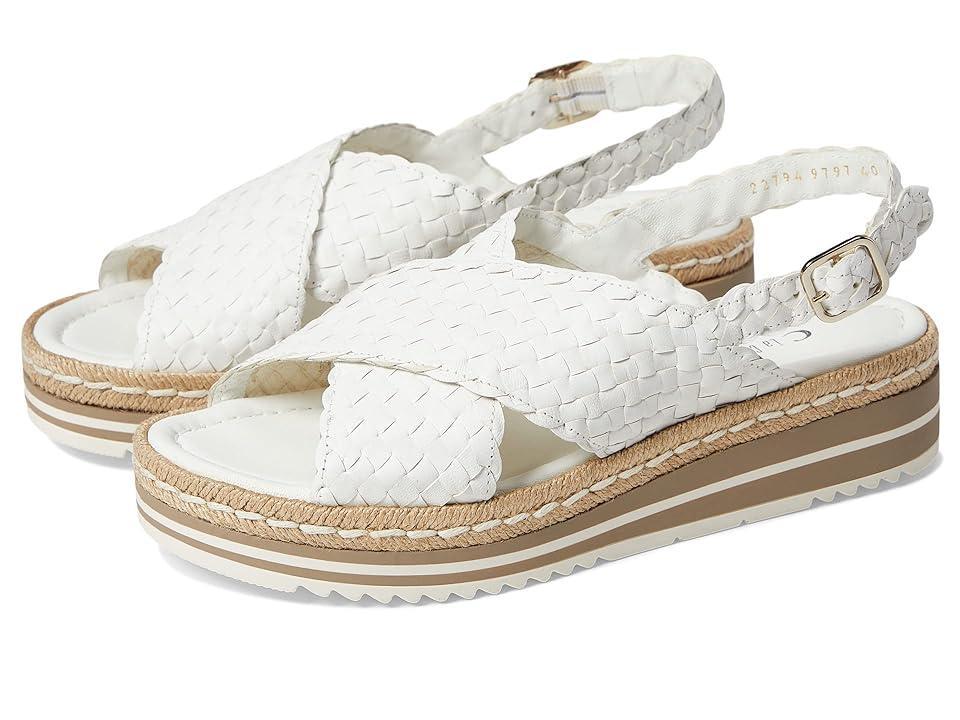 La Canadienne Padova (White Leather) Women's Shoes Product Image